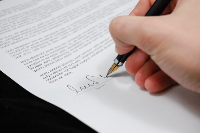 person signing paper (florida statute)