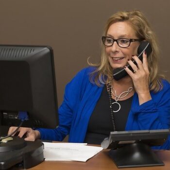 Orlando divorce employer answering phone