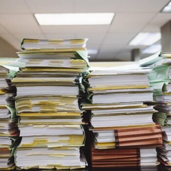 pile of documents