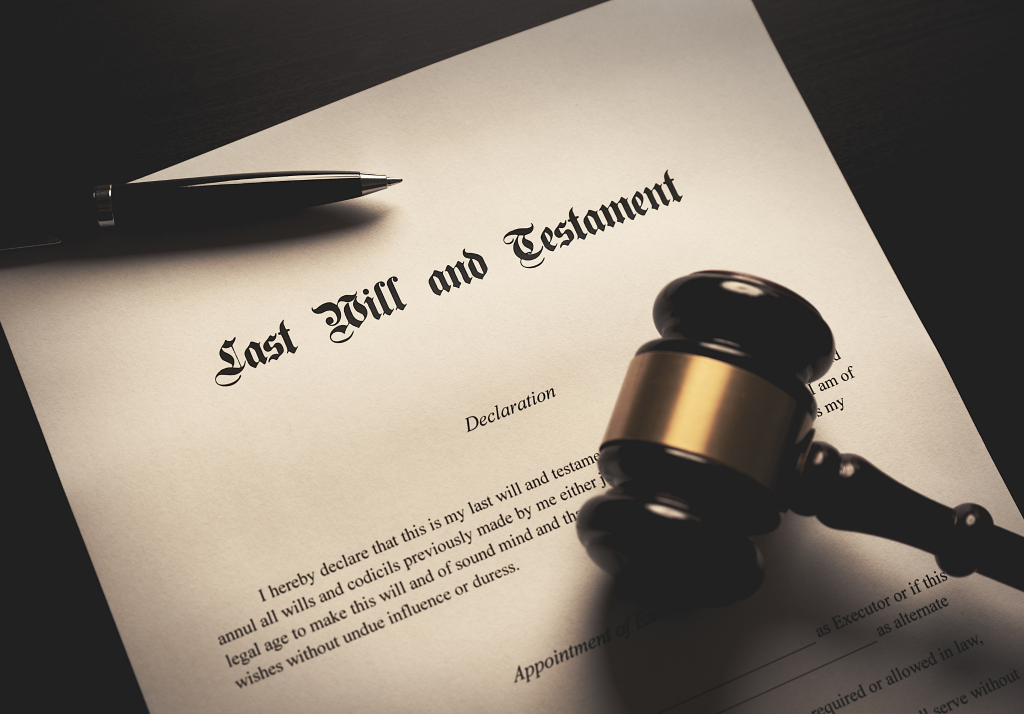 Probate will last will and testament gavel florida law