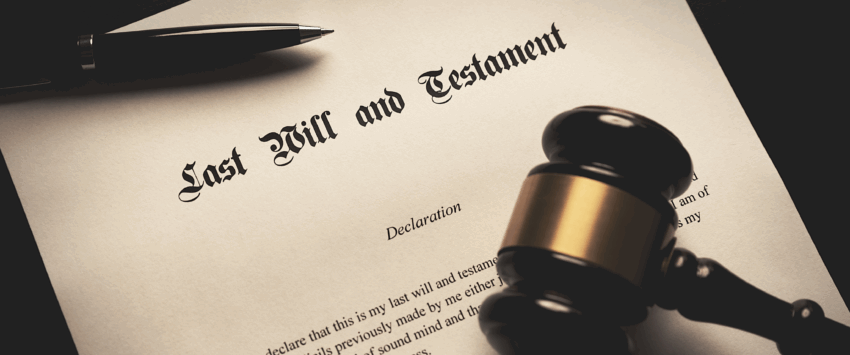 Probate will last will and testament gavel florida law